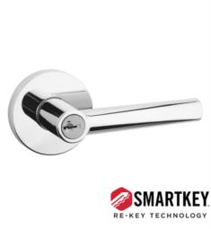 Kwikset 156MILT Signature Milan 4 1/8" Contemporary Single Cylinder Keyed Entry Door Lever Set with SmartKey