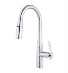 Gerber D454411 Selene 16 3/4" Single Handle Deck Mounted Pull-Down Kitchen Faucet in Chrome