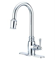 Gerber D455557 Opulence 18 1/8" Single Handle Deck Mounted Pull-Down Kitchen Faucet