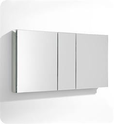 Fresca FMC8013 49" Wide x 26" Tall Bathroom Medicine Cabinet with Mirrors