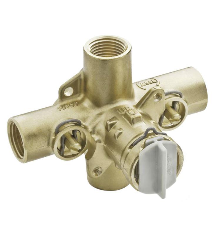 Moen Fp M Pact Posi Temp 1 2 Ips Connection Pressure Balancing Valve With Pre Installed Flush Plug Pack Of 12