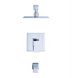 Gerber D502062TC Mid-town 2.0 GPM Single Handle Pressure Balance Tub and Shower Faucet Trim Kit