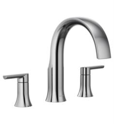 Moen TS983 Doux 10 1/4" Double Handle Widespread High Arc Roman Tub Faucet