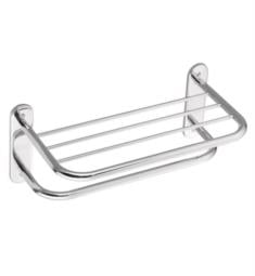 Moen 5207-181CH Donner 20 1/8" Wall Mount Towel Bar with Decorative Shelf in Chrome
