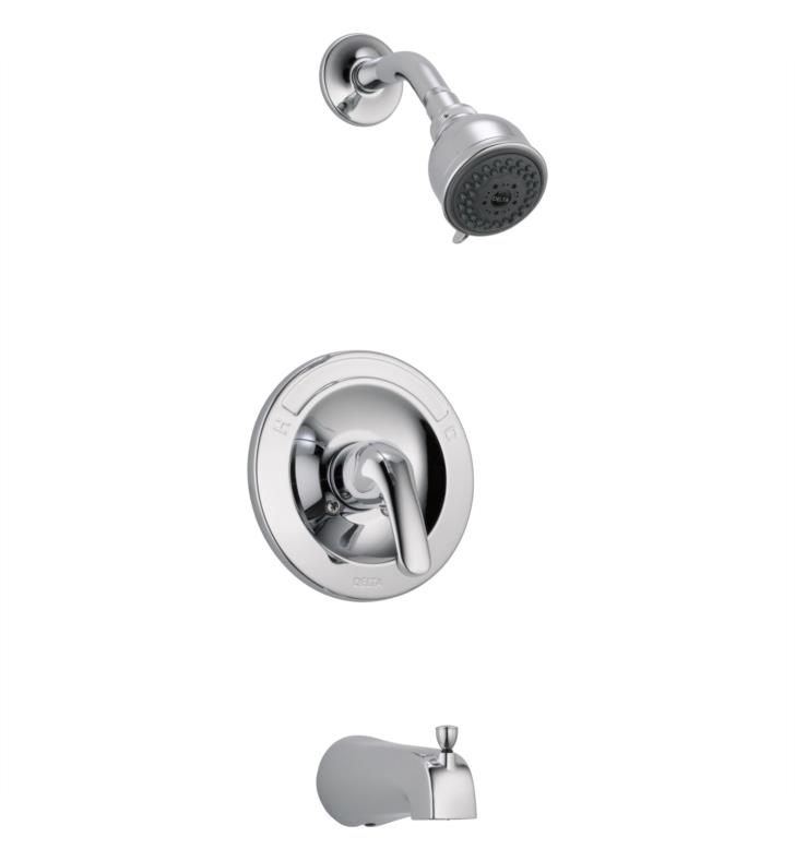 Delta 26641 Mandolin In Wall Multi Function Tub And Shower Faucet
