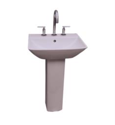 Barclay C-3-760WH Summit 27 1/2" Pedestal Foot for Lavatory Sink in White