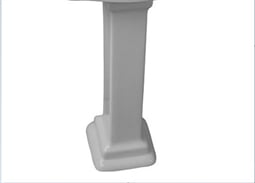 Barclay C-3-860 Stanford 27 1/2" Pedestal Foot for Lavatory Sink