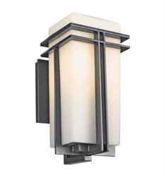 Kichler 49201BK Tremillo 1 Light 7" Incandescent Outdoor Wall Sconce in Black (Painted)