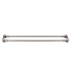 Barclay 7100D-48 48" Double Straight Shower Curtain Rods with Flanges