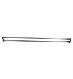 Barclay 7100D-60 60" Double Straight Shower Curtain Rods with Flanges