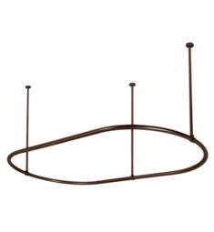 Barclay 7150-48-ORB 48" Oval Shower Curtain Ring in Oil Rubbed Bronze