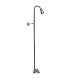 Barclay 4195 Wall Mount Washerless Diverter Bathcock with Riser and Shower Head