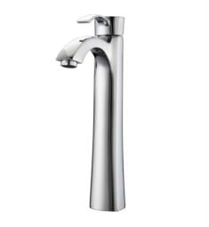 Barclay LFV402 Elyria 12 1/4" Single Hole Bathroom Sink Faucet with Metal Lever Handle