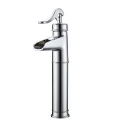 Barclay LFV404 Thalia 13 1/4" Single Hole Vessel Bathroom Sink Faucet with Metal Lever Handle
