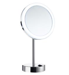 Smedbo FK484EP Outline 7 7/8" Free Standing Make-Up Mirror with Dual LED Light
