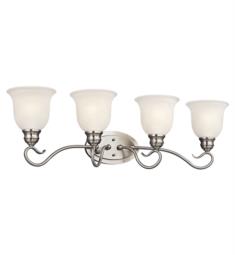 Kichler 45904NIL18 Tanglewood 4 Light 30 1/2" Wall Mount LED Satin Etched Bath Light in Brushed Nickel