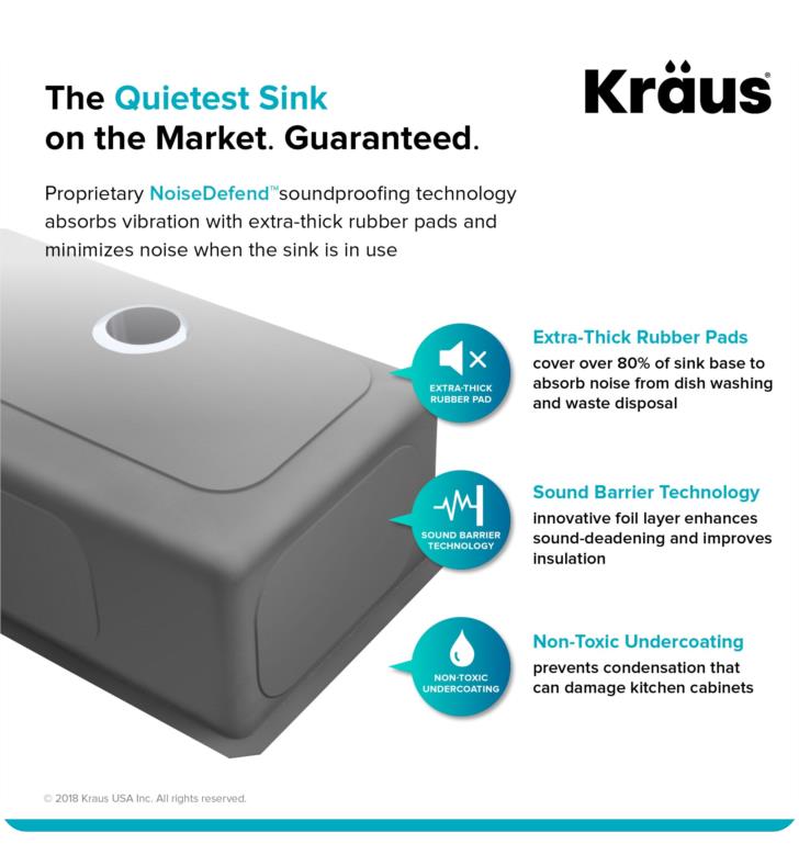 Kraus Khu110 27 Standart Pro Kitchen Stainless Steel Sink 27 Inch