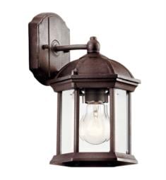 Kichler 49183L18 Barrie 1 Light 6 1/4" LED Clear Beveled Glass Outdoor Wall Light