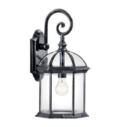 Kichler 49186L18 Barrie 1 Light 9 3/4" LED Clear Beveled Glass Outdoor Wall Light