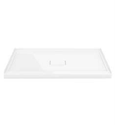 Fleurco ADT36-18-3 48" - 60" In-Line Acrylic Shower Base with 3 Integrated Tiling Flanges in White