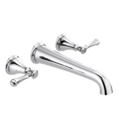 Delta T5797-WL Traditional 3 1/8" Double Handle Wall Mount Roman Tub Faucet
