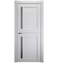 Belldinni ESTA-BN Esta Interior Door in Bianco Noble Finish with Frosted Glass