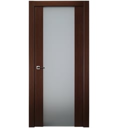 Belldinni MIA202-W Mia 202 Interior Door in Wenge Finish with Frosted Glass