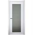 Belldinni SP207-PW Smart Pro 207 Interior Door in Polar White Finish with Frosted Glass