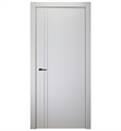 Belldinni SP2V-PW Smart Pro 2V Interior Door in Polar White Finish with Aluminum Moldings