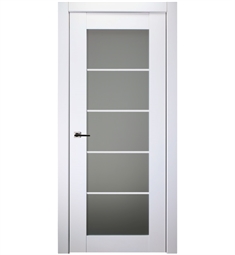 Belldinni SP5L-PW Smart Pro 5 Lite Interior Door in Polar White Finish with Frosted Glass