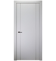 Belldinni UNICA2U-BN Unica 2U Interior Door in Bianco Noble Finish with Aluminum Moldings and Aluminum Edges