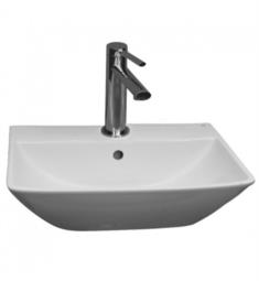 Barclay 4-751WH Summit 15 3/4" Single Basin Wall Mount Rectangular Bathroom Sink in White