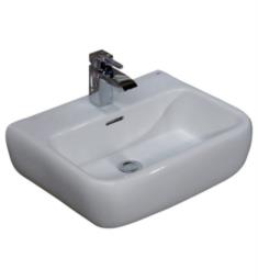Barclay 4-94WH Metropolitan 20 5/8" Single Basin Wall Mount Rectangular Bathroom Sink in White