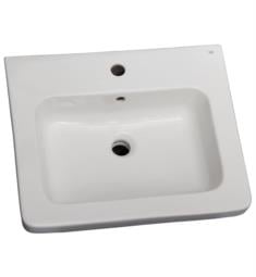 Barclay B-3-106WH Resort 19 3/4" Single Basin Rectangular Bathroom Sink Only