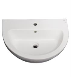 Barclay B-3-205WH Harmony 31 1/2" Single Basin U-Shaped Bathroom Sink Only