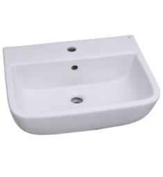 Barclay B-3-21WH Series 20 1/2" Single Basin Rectangular Bathroom Sink Only