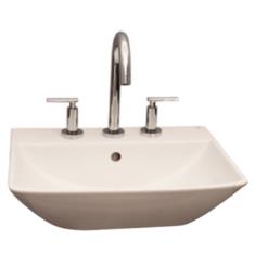 Barclay B-3-76WH Summit 19 3/4" Single Basin Rectangular Bathroom Sink Only
