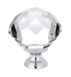 Emtek 86209 Crystal & Porcelain 1 3/4" Diamond Crystal Cabinet Knob