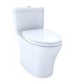 TOTO MS646124CEMF Aquia IV One-Piece Elongated Toilet with 1.28 GPF & 0.9 GPF Dual Flush with SoftClose Seat