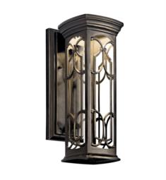 Kichler 49226OZLED Franceasi 1 Light 5 1/2" LED Outdoor Wall Sconce in Olde Bronze