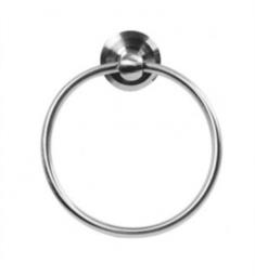 Emtek S7300SS 6 5/8" Wall Mount Towel Ring with Rosette with Rosette