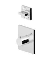 Zucchetti ZA5646.1900 Aguablu 4" Wall Mount Thermostatic Shower Trim with Two way Diverter in Chrome