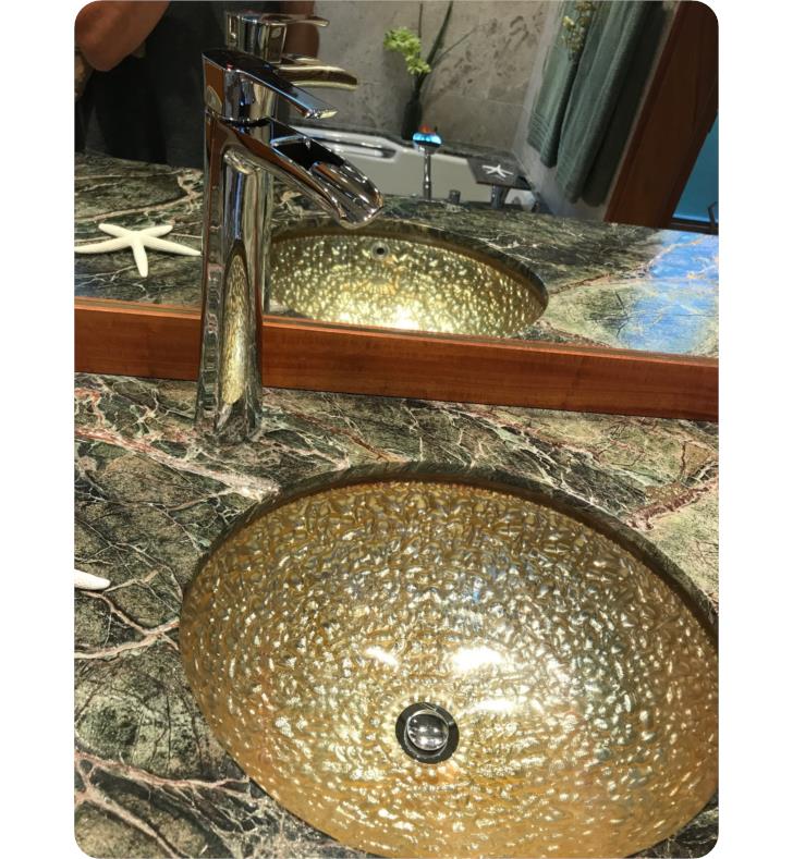 Details about   JSG Oceana 007-307-100 Undermount Drop-In Combination Vessel Sink Champagne Gold
