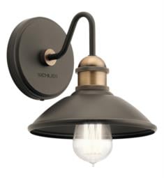 Kichler 45943OZ Clyde 1 Light 7 1/2" Wall Mount Incandescent Wall Sconce in Olde Bronze