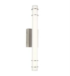 Kichler 11253NILED Korona 1 Light 24 3/4" LED Frosted Glass Shade Linear Vanity Light in Brushed Nickel