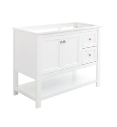 Fresca FCB2340WH Manchester 40" White Traditional Bathroom Cabinet