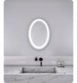 Electric Mirror ETE-2130 Eternity 21" Wall Mount Oval Lighted Mirror