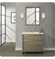 Fairmont Designs 1543-V36 Ambassador 36" Freestanding Single Bathroom Vanity Base in Antique Grey