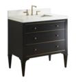 Fairmont Designs 1539-V36 Charlottesville 36" Freestanding Single Bathroom Vanity Base in Vintage Black