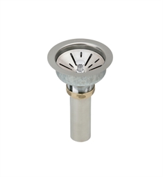 Elkay LK99FCS Fireclay Deluxe Drain with Brushed Satin Finish 3-1/2' Type 304 Stainless Steel Body